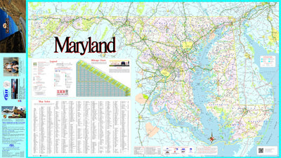 Avenza Systems Inc. Maryland Highways digital map