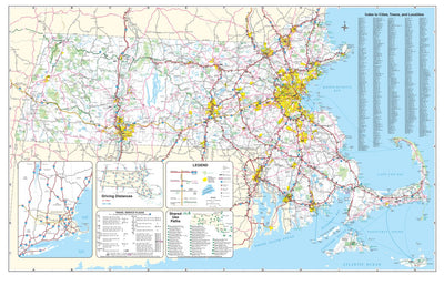 Avenza Systems Inc. Massachusetts Highways digital map