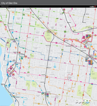 Avenza Systems Inc. Melbourne Transit: Glen Eira digital map