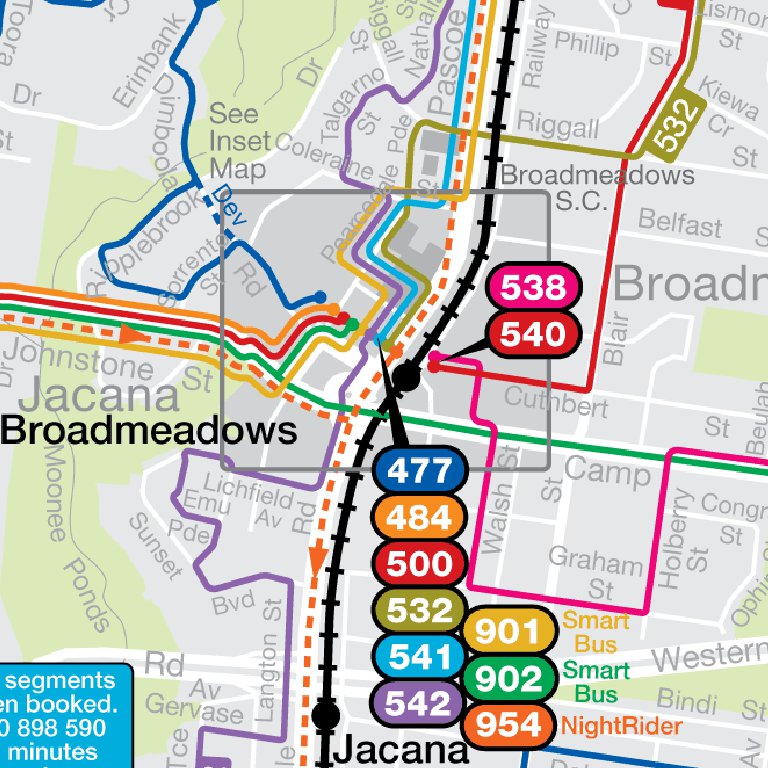 Melbourne Transit: Hume Map by Avenza Systems Inc. | Avenza Maps