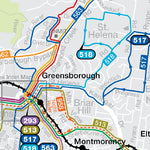 Avenza Systems Inc. Melbourne Transit: Nillumbik digital map