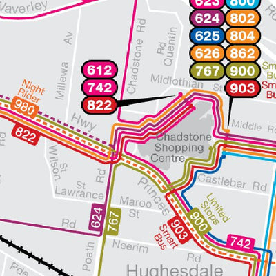 Avenza Systems Inc. Melbourne Transit: Stonnington digital map