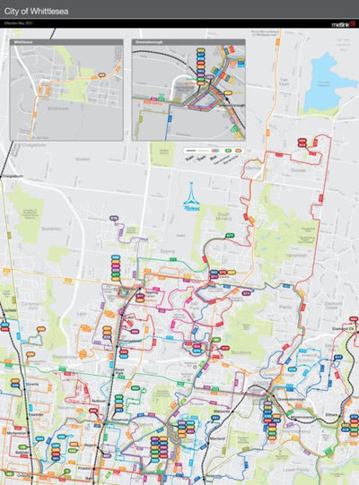 Avenza Systems Inc. Melbourne Transit: Whittlesea digital map