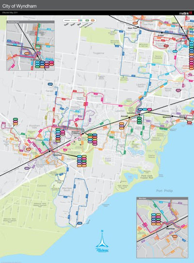 Melbourne Transit: Wyndham Map by Avenza Systems Inc. | Avenza Maps