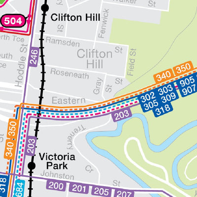 Avenza Systems Inc. Melbourne Transit: Yarra digital map