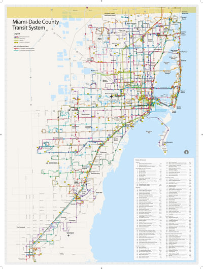 Avenza Systems Inc. Miami-Dade Transit digital map