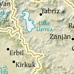 Avenza Systems Inc. Middle East digital map