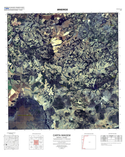 Avenza Systems Inc. Mineiros – 2367 digital map