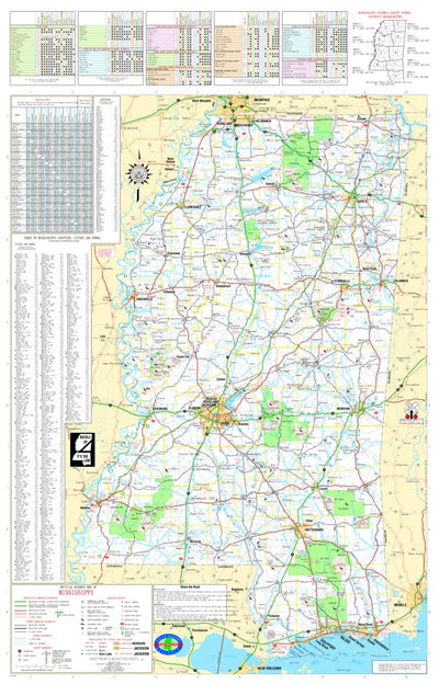 Avenza Systems Inc. Mississippi Highways digital map
