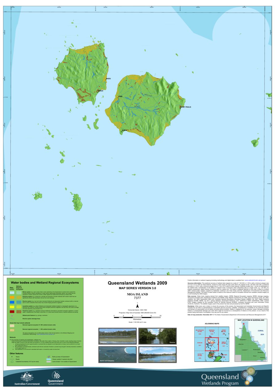 Moa Grid Map.pdf Moa Island Map by Avenza Systems Inc. | Avenza Maps