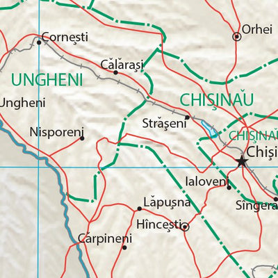 Avenza Systems Inc. Moldova Physiography digital map