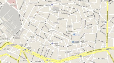 Avenza Systems Inc. Montmartre - Paris, France digital map