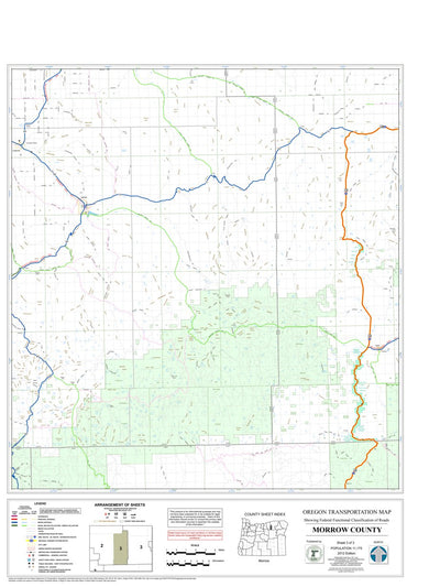 Avenza Systems Inc. Morrow County Sheet 3 digital map