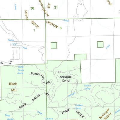 Avenza Systems Inc. Morrow County Sheet 3 digital map
