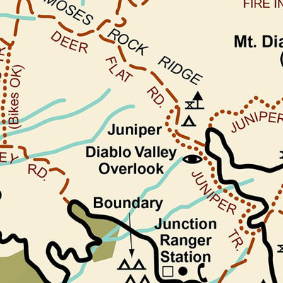 Avenza Systems Inc. Mount Diablo State Park digital map