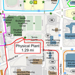 Avenza Systems Inc. MSU Walking Loops digital map