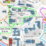 Avenza Systems Inc. MSU Walking Loops digital map