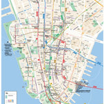 Avenza Systems Inc. MTA Lower Manhattan Transit digital map