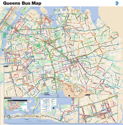 Avenza Systems Inc. MTA Queens Transit digital map