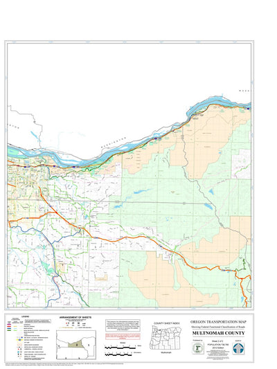 Avenza Systems Inc. Multnomah County Sheet 2 digital map