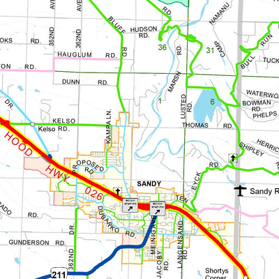 Avenza Systems Inc. Multnomah County Sheet 2 digital map