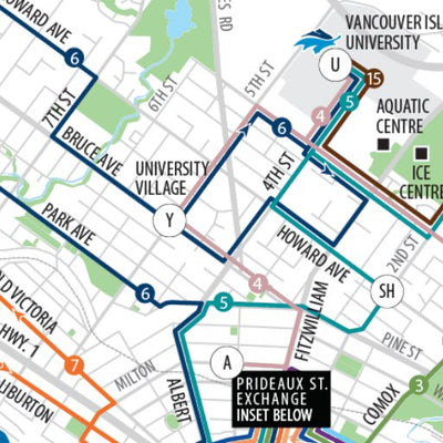 Avenza Systems Inc. Nanaimo Transit digital map