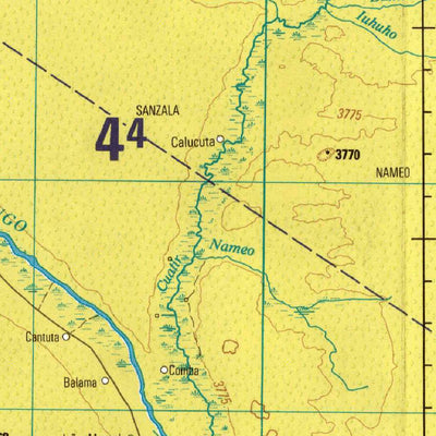 Avenza Systems Inc. Nankova, Angola - se-34-1 digital map
