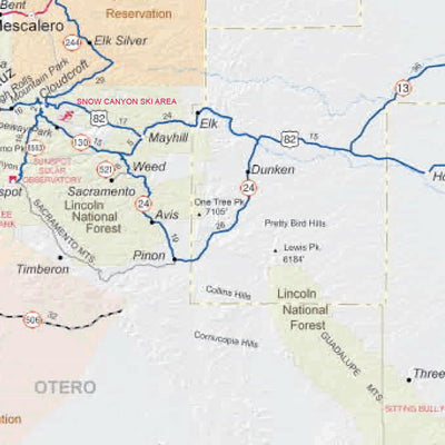 Avenza Systems Inc. New Mexico digital map