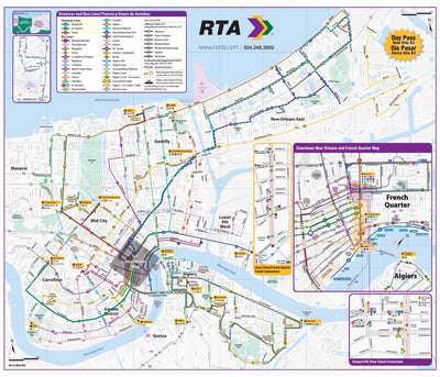 Avenza Systems Inc. New Orleans Transit digital map