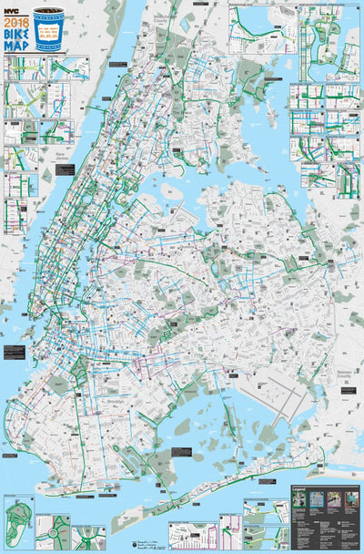 Avenza Systems Inc. New York City Bike Map bundle