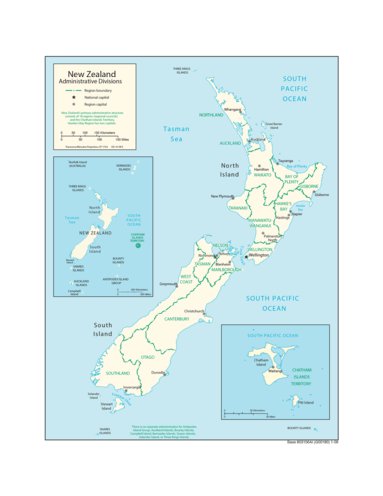 Avenza Systems Inc. New Zealand Administration digital map