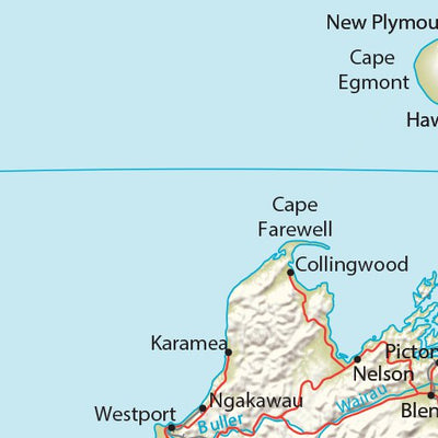 Avenza Systems Inc. New Zealand Physiography digital map