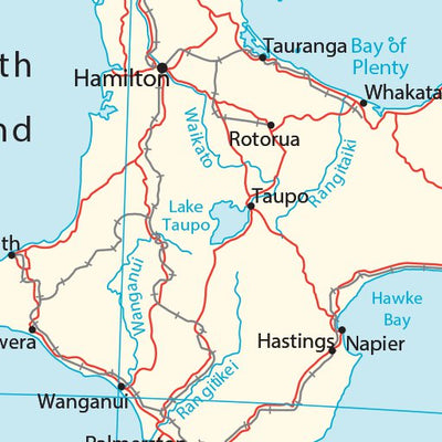 Avenza Systems Inc. New Zealand Transportation digital map