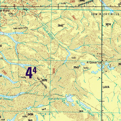 Avenza Systems Inc. NF 37-4 Mahd Adh Dhahab: Saudi Arabia digital map