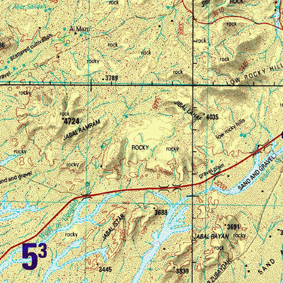 Avenza Systems Inc. NF 37-4 Mahd Adh Dhahab: Saudi Arabia digital map