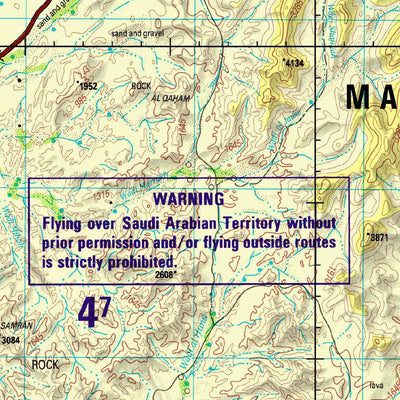 Avenza Systems Inc. NF 37-7 Rābigh: Saudi Arabia digital map