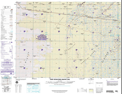 Avenza Systems Inc. NF 39-8 Al Burayr: United Arab Emirates; Saudi Arabia digital map