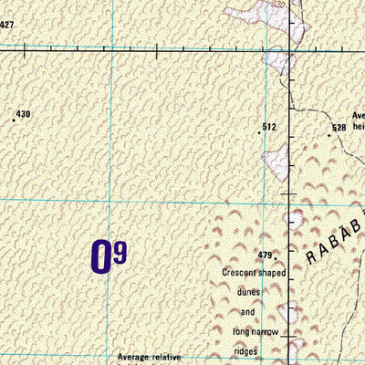 Avenza Systems Inc. NF 39-8 Al Burayr: United Arab Emirates; Saudi Arabia digital map