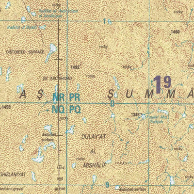 Avenza Systems Inc. NG 38-3 Madīnat Al Malik Khālid Al'askarīyah: Saudi Arabia digital map