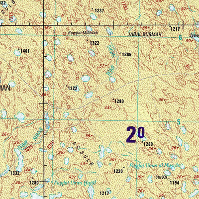 Avenza Systems Inc. NG 38-8 Ma'qalā: Saudi Arabia digital map