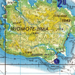 Avenza Systems Inc. NG-51-15 Iriomote-Jima, Japan digital map