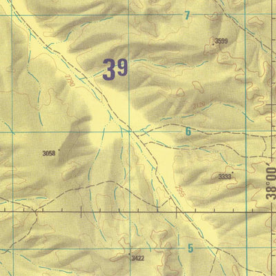 Avenza Systems Inc. NH 37-14 Al Qalībah: Saudi Arabia digital map