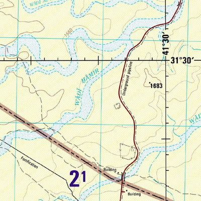 Avenza Systems Inc. NH 37-4 Al Judayyidah: Saudi Arabia; Iraq digital map
