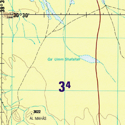 Avenza Systems Inc. NH 37-7 Zallūm: Saudi Arabia digital map