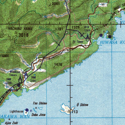 Avenza Systems Inc. NI-53-10 Kochi, Japan digital map