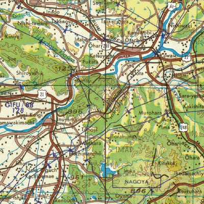Avenza Systems Inc. NI-53-4 Nagoya, Japan digital map