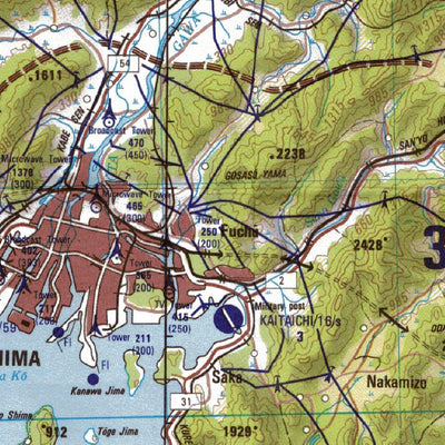 Avenza Systems Inc. NI-53-5 Hiroshima, Japan digital map