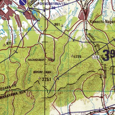 Avenza Systems Inc. NI-53-7 Osaka, Japan digital map