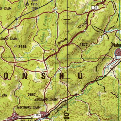 Avenza Systems Inc. NI-53-7 Osaka, Japan digital map