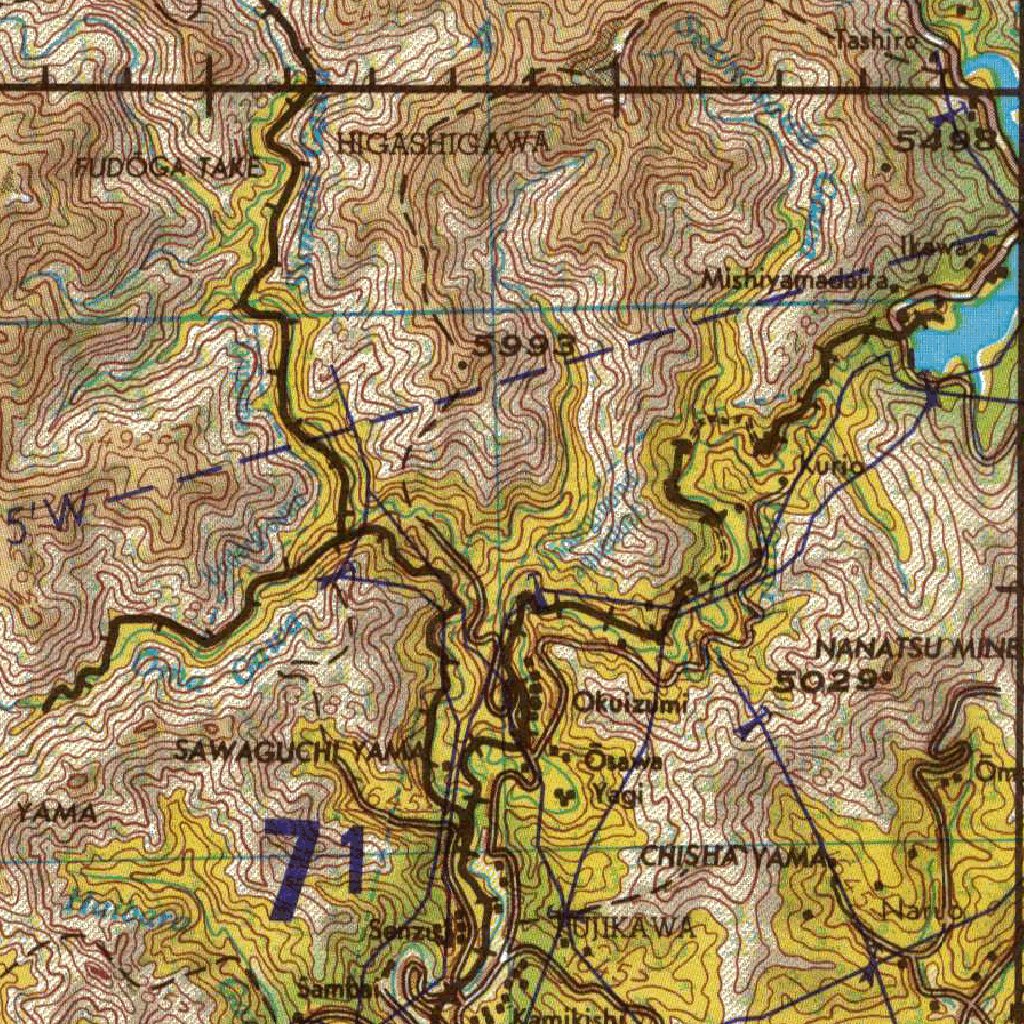NI-54-1 Fuji-San, Japan Map by Avenza Systems Inc. | Avenza Maps
